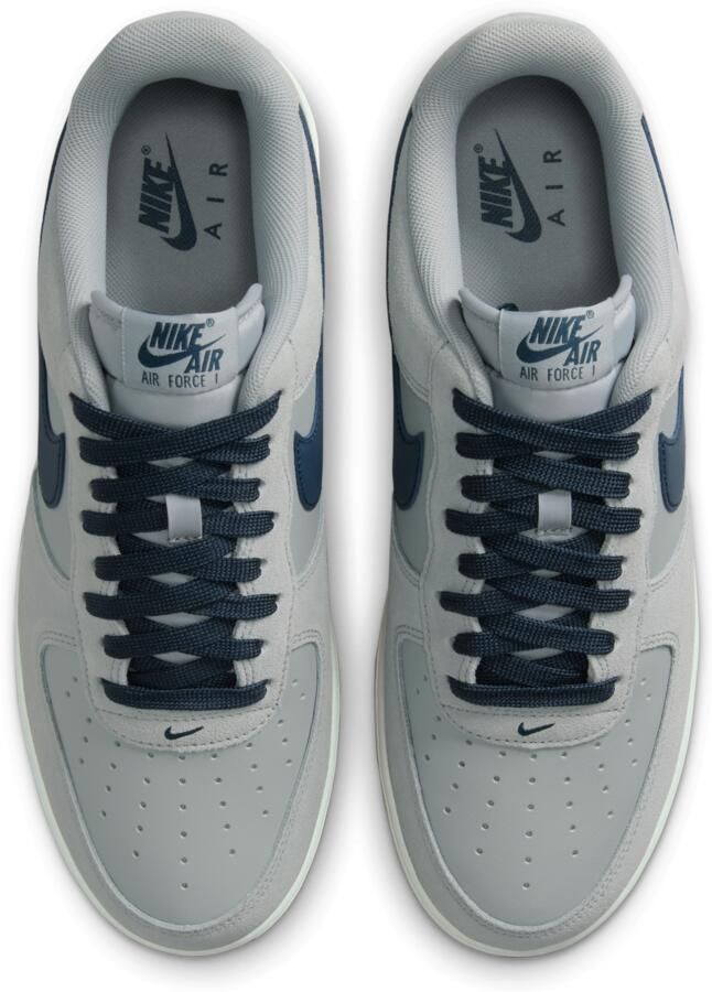 Nike Air Force Heren Schoenen Grijs Maat: 42.5 Mesh Synthetisch Foot Locker - Foto 2
