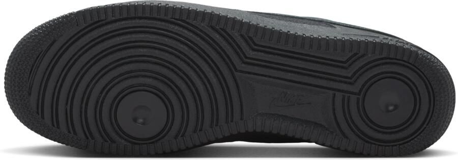 Nike Air Force Sneakers Heren Zwart Mesh Synthetisch - Foto 4