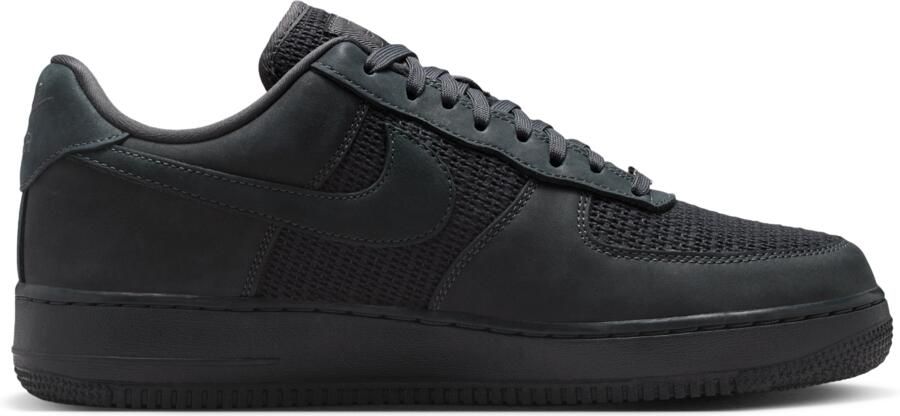 Nike Air Force Sneakers Heren Zwart Mesh Synthetisch - Foto 3