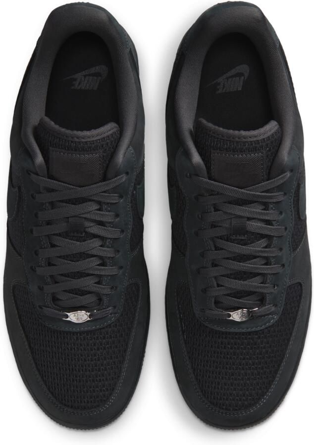 Nike Air Force Sneakers Heren Zwart Mesh Synthetisch - Foto 2