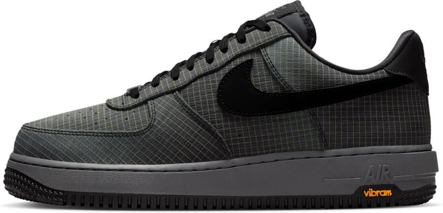 Nike Air Force Sneakers Heren Grijs Mesh Synthetisch