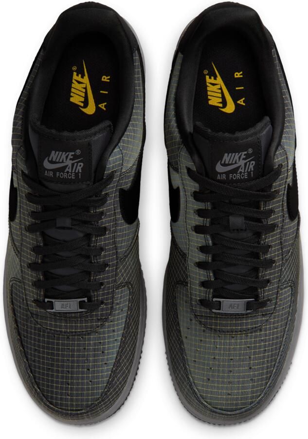 Nike Air Force Sneakers Heren Grijs Mesh Synthetisch - Foto 2