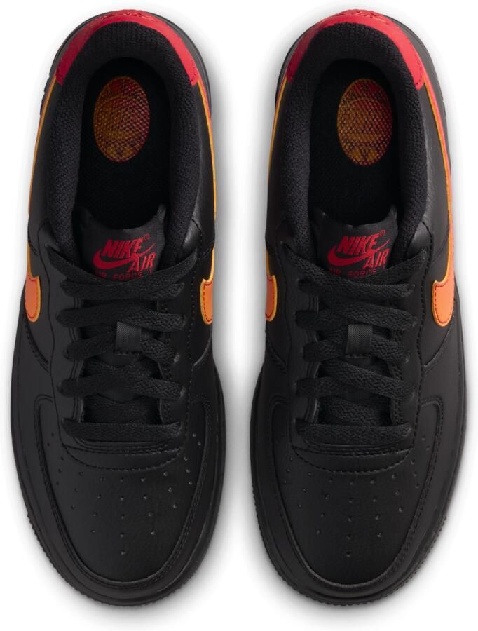 Nike Air Force Kindersneakers Zwart Mesh Synthetisch - Foto 2