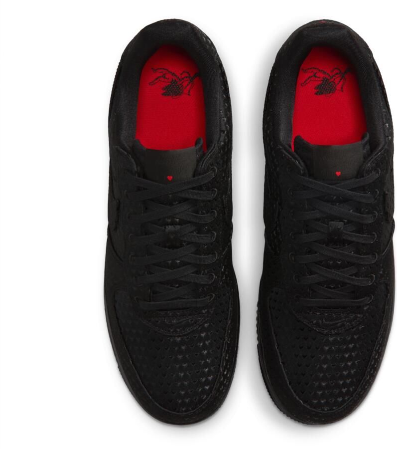 Nike Air Force 1 Retro 'Valentine's Day' Zwart - Foto 2