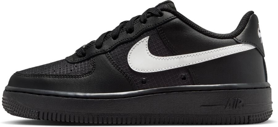 Nike Air Force 1 Tech kinderschoenen Zwart