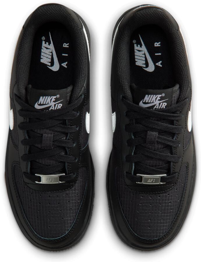Nike Air Force 1 Tech kinderschoenen Zwart - Foto 2