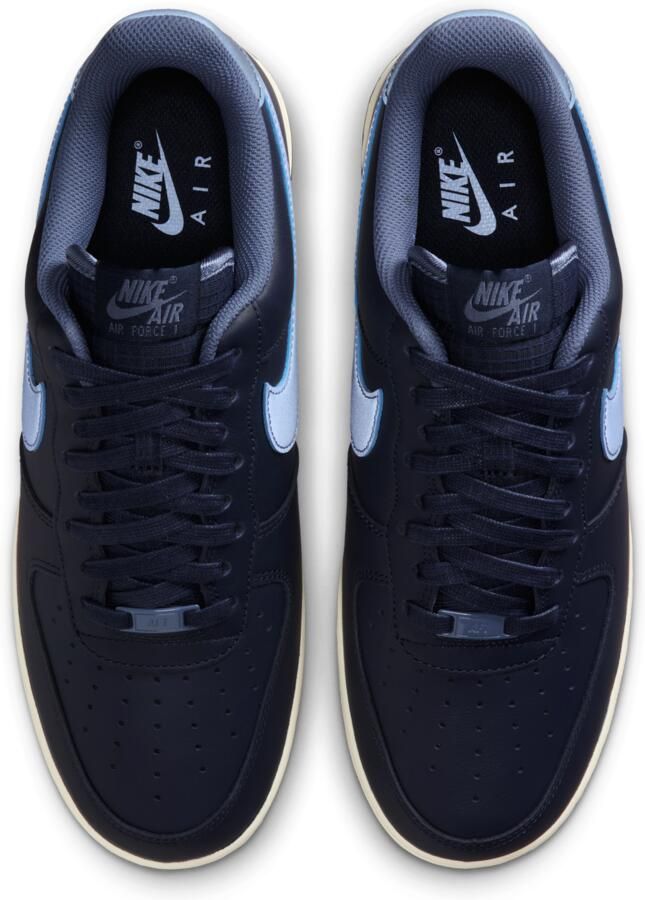 Nike Air Force Sneakers Heren Zwart Mesh Synthetisch - Foto 2