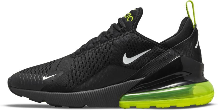 Nike Air Max 270 ESS Essential Heren Sneakers Sportschoenen Schoenen Zwart DO6392 - Foto 2