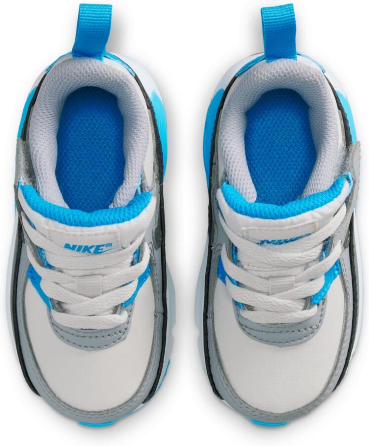 Nike Air Max 90 EasyOn schoenen voor baby's peuters Grijs