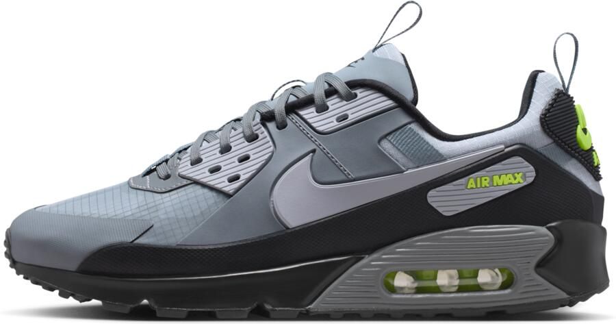 Nike Air Max 90 Sneakers Heren Grijs Mesh Synthetisch