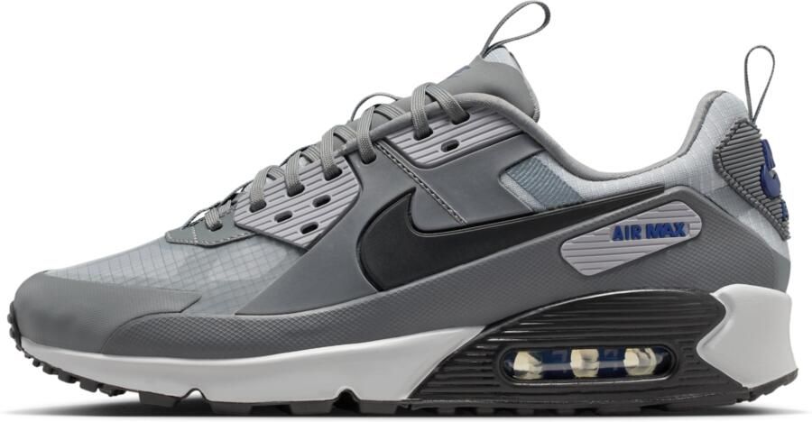 Nike Air Max 90 Sneakers Heren Grijs Mesh Synthetisch