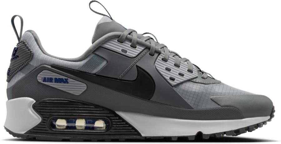 Nike Air Max 90 Sneakers Heren Grijs Mesh Synthetisch - Foto 3