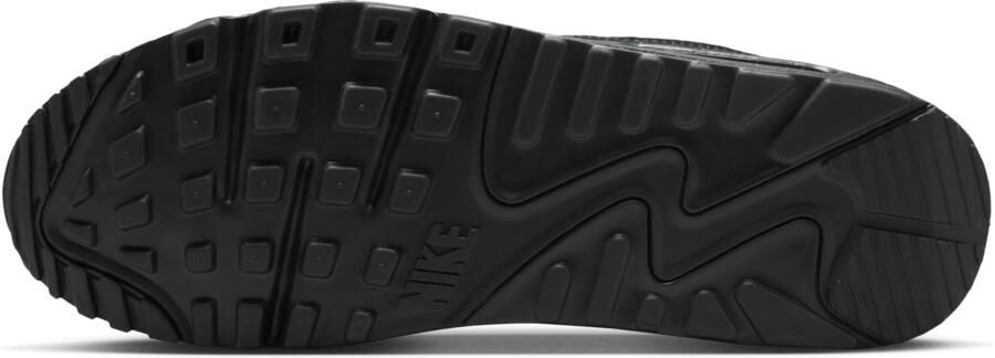 Nike Air Max 90 Sneakers Heren Zwart Mesh Synthetisch - Foto 4