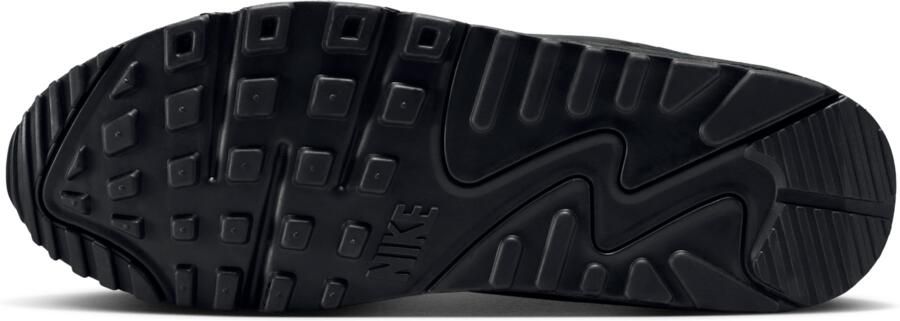 Nike Air Max 90 Sneakers Heren Zwart Mesh Synthetisch - Foto 4