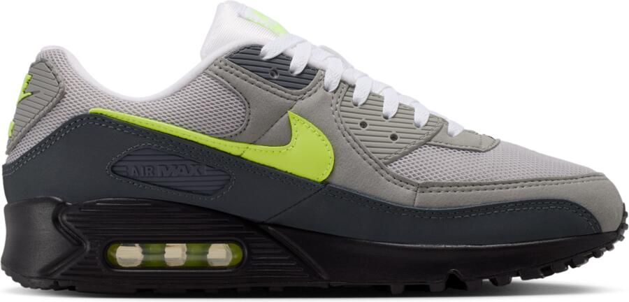 Nike Air Max 90 Sneakers Heren Volt Mesh Synthetisch - Foto 3