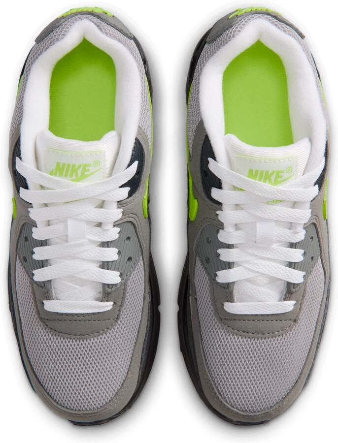 Nike Air Max 90 Kindersneakers Zwart Leer - Foto 2