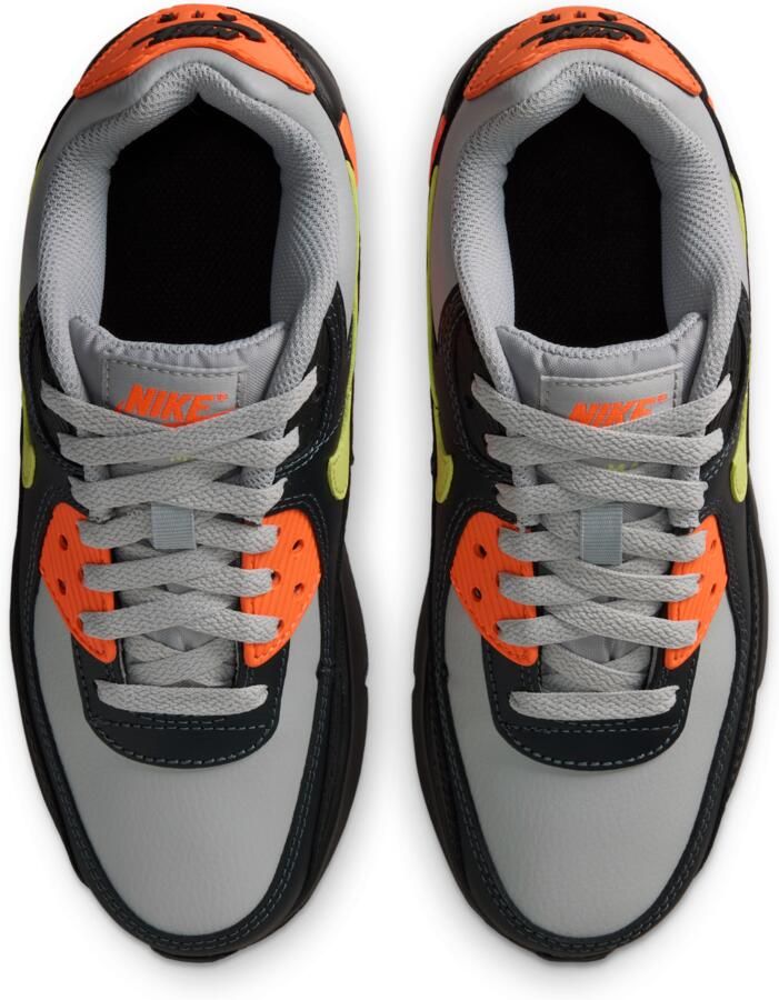 Nike Air Max 90 Kindersneakers Grijs Leer - Foto 2
