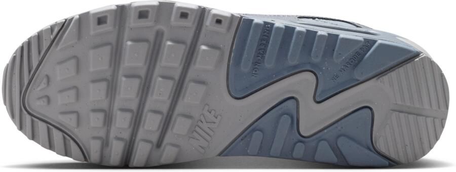 Nike Air Max 90 Kindersneakers Grijs Leer - Foto 4