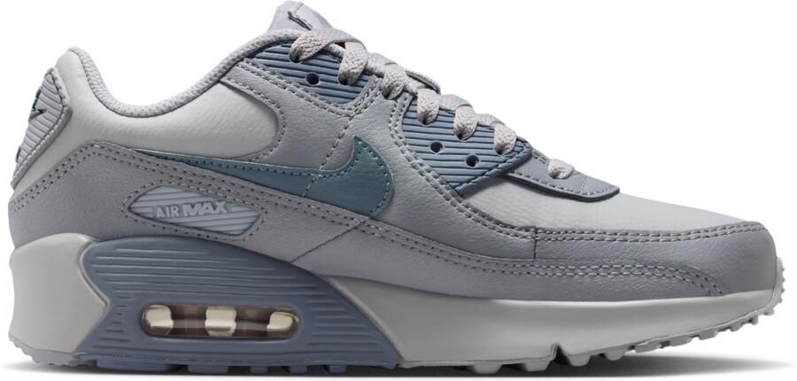 Nike Air Max 90 Kindersneakers Grijs Leer - Foto 3