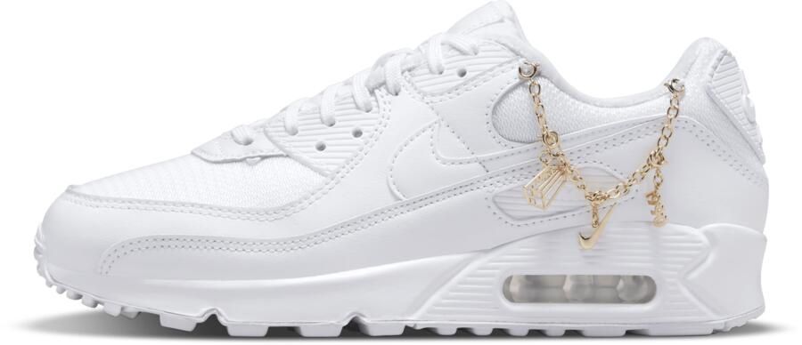 Nike Air Max 90 Premium Lage Sneaker White Dames - Foto 2