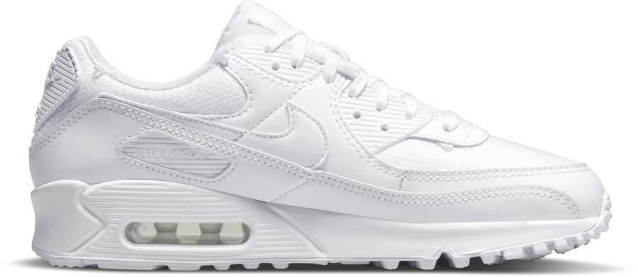 Nike Air Max 90 Premium Lage Sneaker White Dames - Foto 4