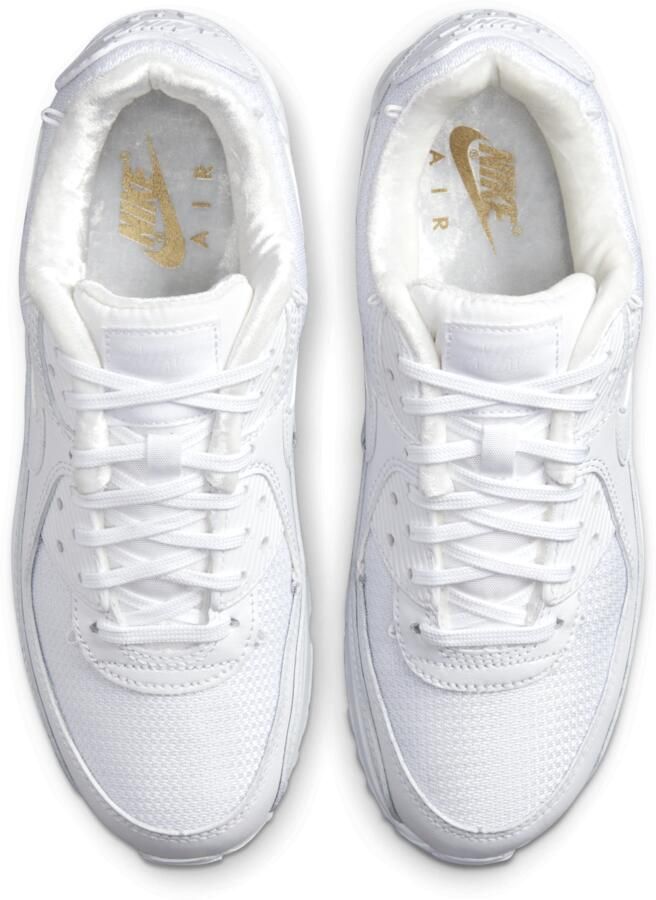 Nike Air Max 90 Premium Lage Sneaker White Dames - Foto 3
