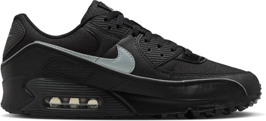 Nike Air Max 90 Premium herenschoenen met reflecterende accenten Zwart - Foto 3