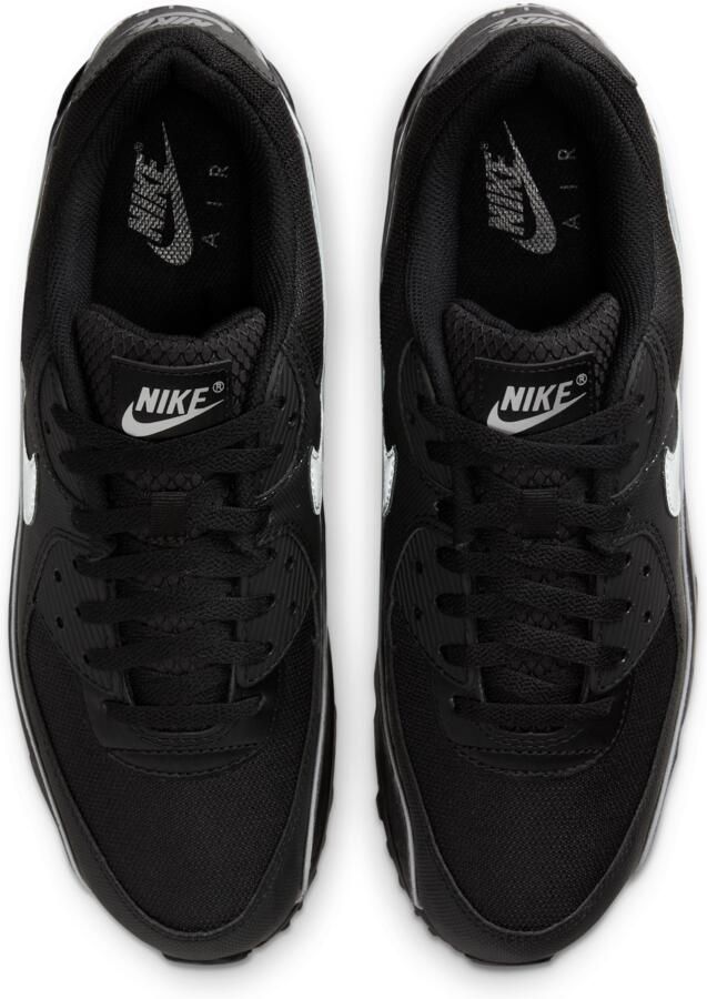 Nike Air Max 90 Premium herenschoenen met reflecterende accenten Zwart