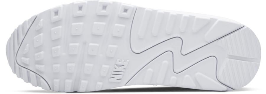 Nike Air Max 90 Sneakers Dames Grijs Leer Textil - Foto 5