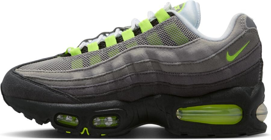 Nike Air Max 95 Big Bubble kinderschoenen Zwart