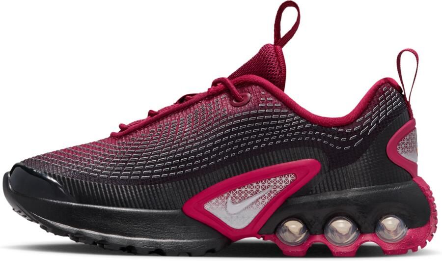Nike Air Max Peuterschoenen Rood Mesh Synthetisch