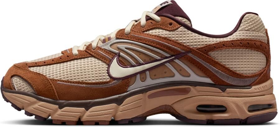 Nike Air Max Sneakers Heren Bruin Mesh Synthetisch