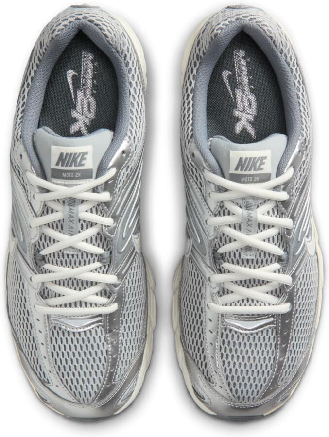 Nike Air Max Sneakers Heren Zilver Mesh Synthetisch - Foto 2