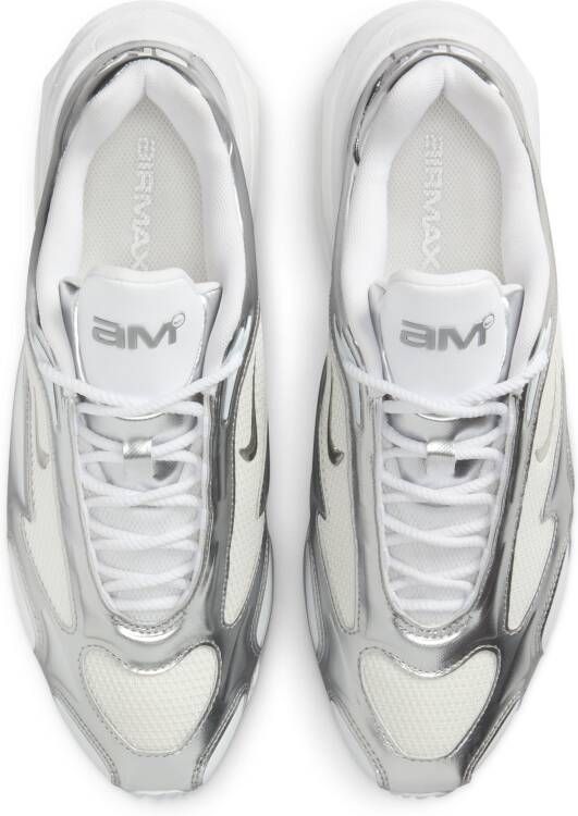 Nike Metallic Silver Air Max Muse Futuristische Sneakers - Foto 2