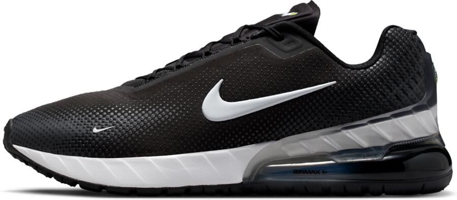 Nike Air Max Sneakers Heren Zwart Mesh Synthetisch
