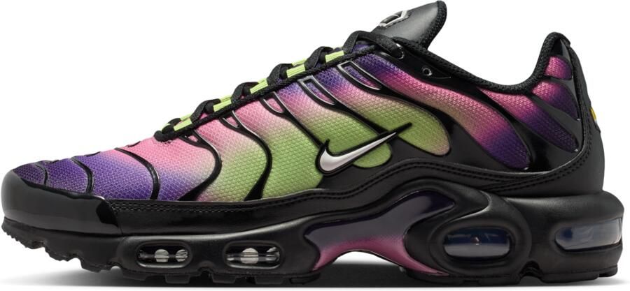 Nike Tuned Sneakers Dames Zwart Mesh Synthetisch