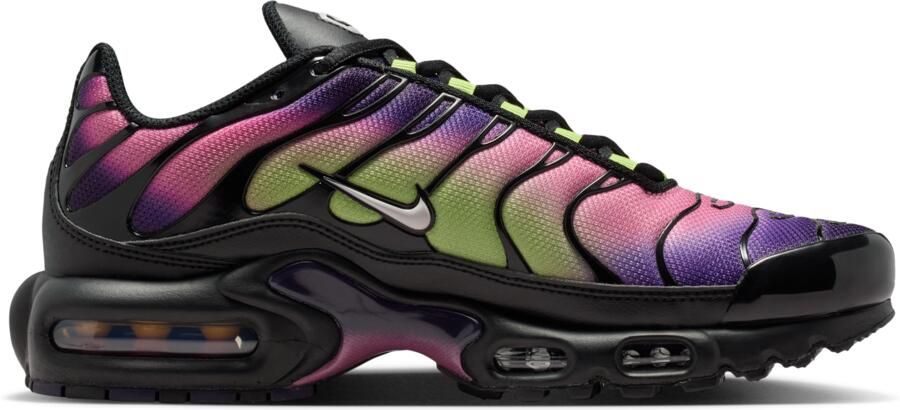 Nike Tuned Sneakers Dames Zwart Mesh Synthetisch - Foto 3