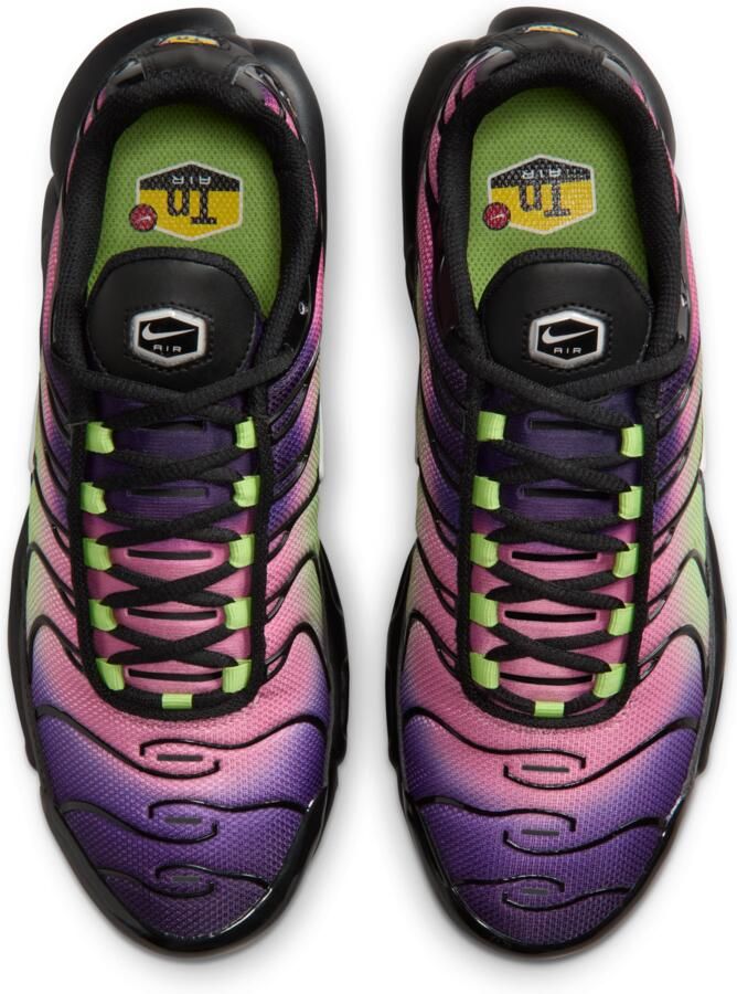 Nike Tuned Sneakers Dames Zwart Mesh Synthetisch - Foto 2