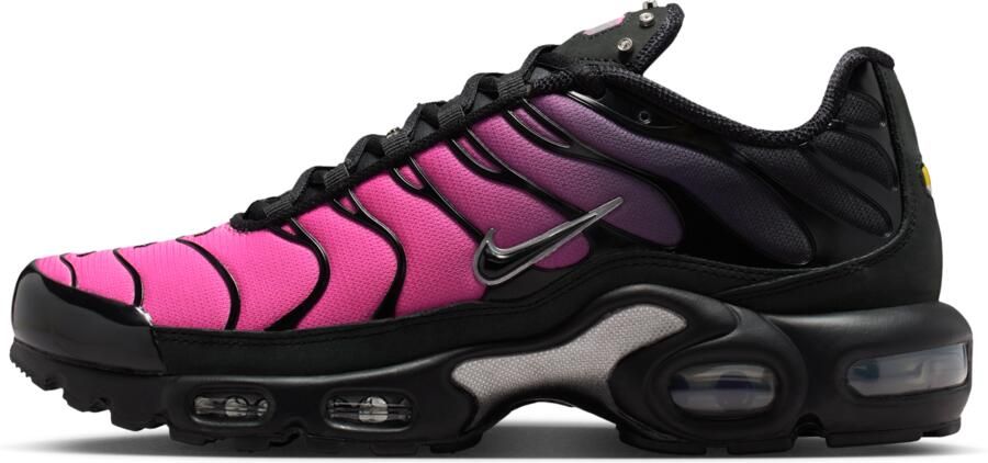 Nike Tuned Sneakers Dames Zwart Mesh Synthetisch