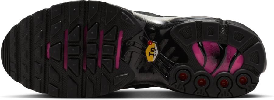 Nike Tuned Sneakers Dames Zwart Mesh Synthetisch - Foto 4