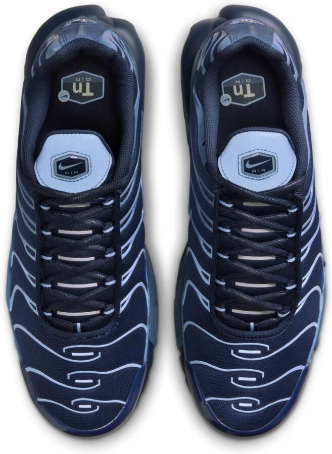 Nike Tuned Sneakers Heren Blauw Mesh Synthetisch