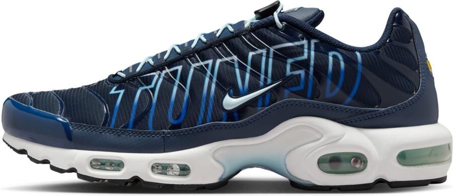 Nike Tuned Sneakers Heren Blauw Leer Synthetisch - Foto 2