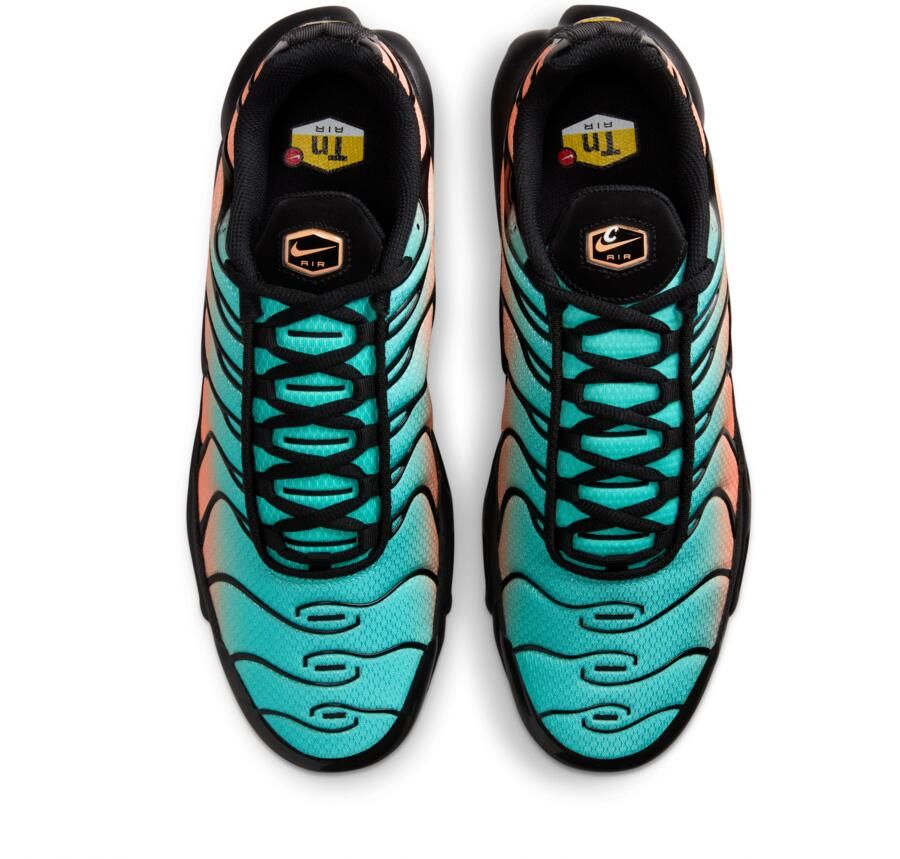 Nike Tuned Sneakers Heren Zwart Mesh Synthetisch