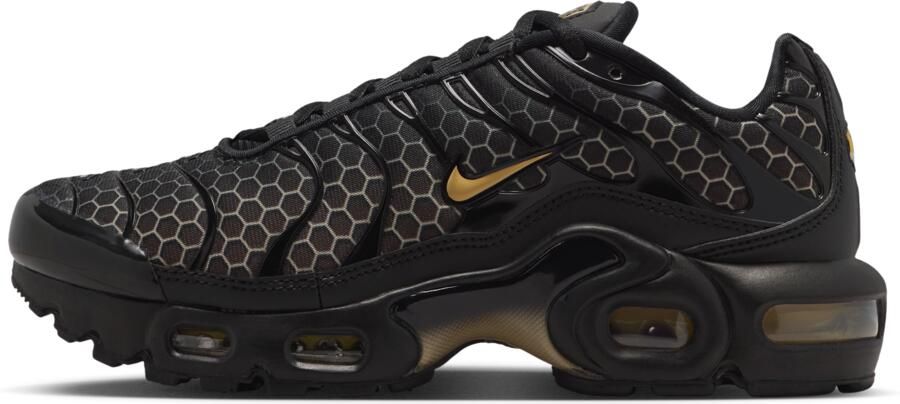 Nike Tuned Kindersneakers Zwart Mesh Synthetisch