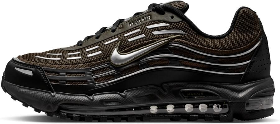 Nike Air Max Sneakers Heren Zwart Mesh Synthetisch