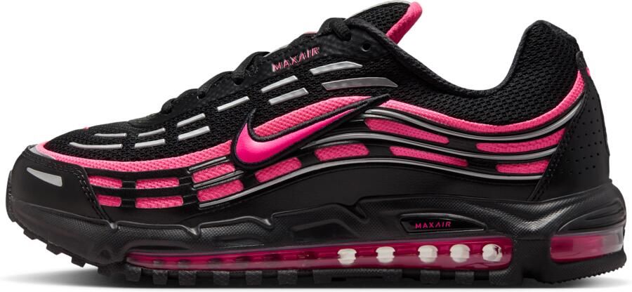 Nike Air Max Sneakers Heren Zwart Mesh Synthetisch