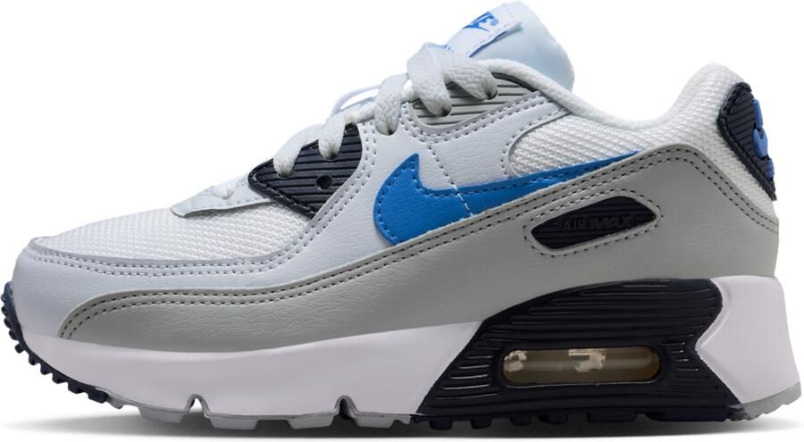 Nike Air Max 90 Peuterschoenen Wit Leer Synthetisch