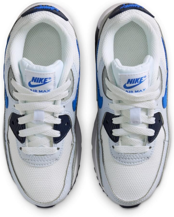 Nike Air Max 90 Peuterschoenen Wit Leer Synthetisch - Foto 2