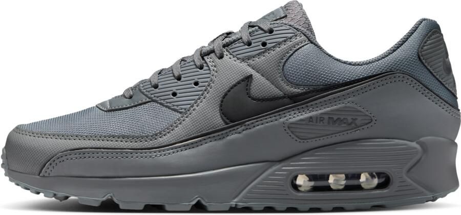 Nike Air Max 90 Premium herenschoenen met reflecterende accenten Grijs