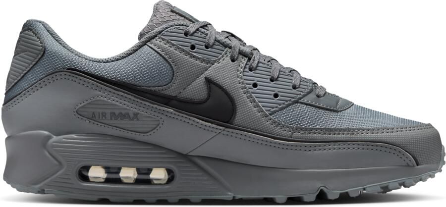 Nike Air Max 90 Premium herenschoenen met reflecterende accenten Grijs - Foto 3